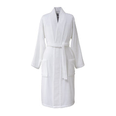 Elegant Hotel-Grade 1250 GSM Bathrobe - Ultra-Plush, Absorbent Cotton in Bluish Tint & More Colors