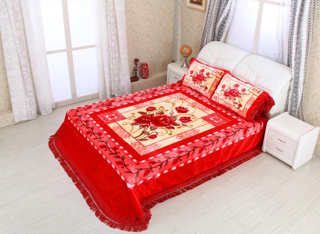 Marigold Bedding 4 Pc Set 9 kg Gross Weight 200x220 cm