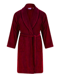 Elegant Hotel-Grade 1250 GSM Bathrobe - Ultra-Plush, Absorbent Cotton in Bluish Tint & More Colors